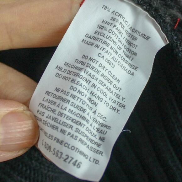 Robert Kitchen Cardigan Jacket Swacket Faux Fur Trim Whimsygoth L - Picture 6 of 6